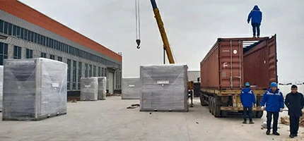 Shincci Sludge Drying Facility Delivery to Ostrov, Poland